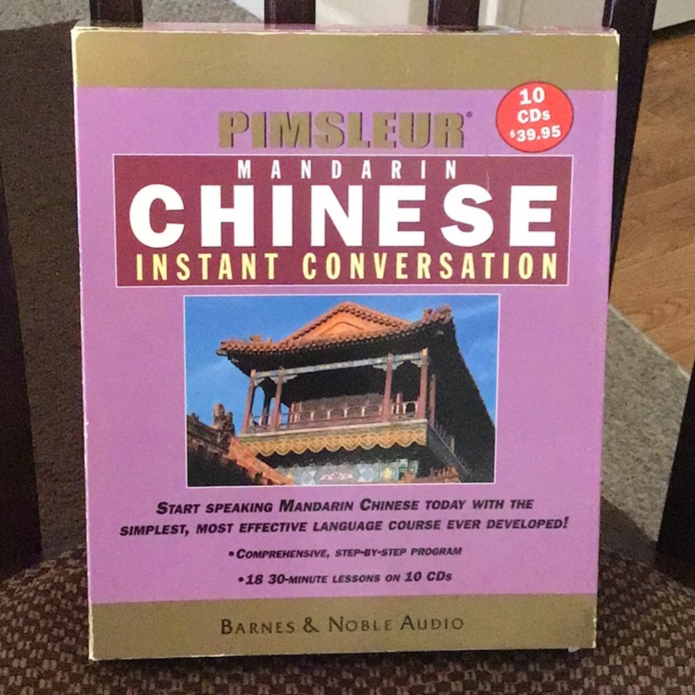 Pimsleur Mandarin Chinese Instant Conversation